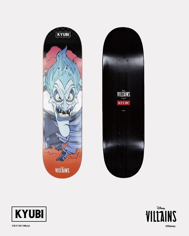 「KYUBI」"Which Villains Are You?"Skateboard Collection HK$680 each